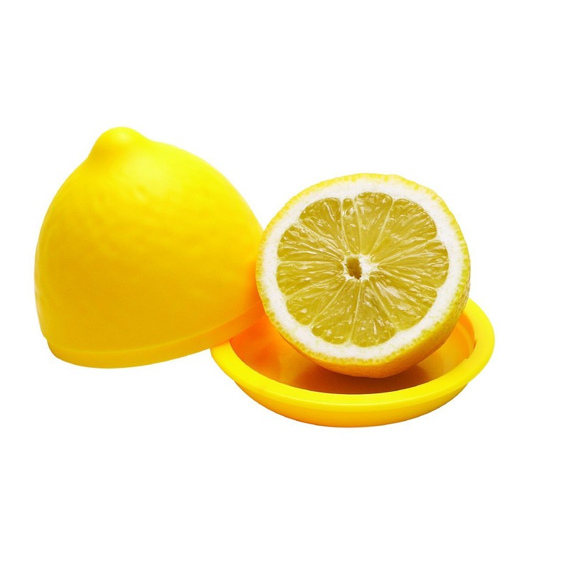 Joie Fresh Pod Lemon Storage Container, Keeps Leftover Half Flavorful