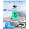 FirstE 2026 Newly Wireless Pool Thermometer Solar Powered | Extra-Large