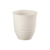 Guzzini - Tierra Low Drinking Glass - Milk White, Diameter