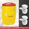 Bonsicoky 5 Pack Push Button Water Spigot - Cooler Spigot