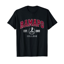 Ramapo Arch Athletic Vintage Sports Tee Men Women T-Shirt