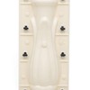 Gdrasuya10 2 PCS Moulds Balustrades Mold, DIY Roman Column Concrete