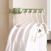 Utilization of space between doors, side hangers, hangers, hangers, veranda windows storage blue 3ea