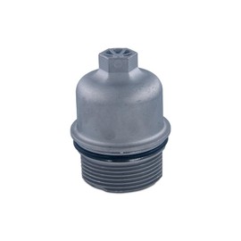 Suspenix Upgrade Aluminum Oil Filter Cap, Oil Filter Housing Cap Compatible with Jeep 2014-2021 Cherokee Wrangler Gladiator Grand Cherokee with 6 Cyl 3.6L