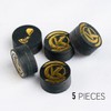 KONLLEN Pool Billiard Cue Tips - 5 Pieces Pool Cue