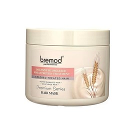 Wheat Protein Hair Mask Intensive Repair Treatment for Color-Treated，Damaged Hair Strengthens, Boosts Elasticity, Adds Volume, Locks in Moisture 16.9 Fl Oz