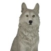 Cries Of The Night Sitting Alpha Grey Direwolf Wolf Home