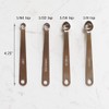 BERYLER 2PCS 1/64 Single Measuring Spoons, Mini Small Measuring Spoon