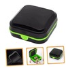 OHPHCALL 2pcs Small Hearing Aid Case Hearing Aid Storage Box