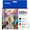 220XL Ink Cartridges Remanufactured Compatible for Epson 220 XL T220XL