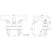 Dura Faucet DF-PL620C-ORB RV Bathroom Sink Faucet - Smooth Turning