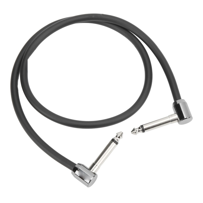 Guitar Patch Cable Metal Right Angle Guitars Effect Pedal Connecting