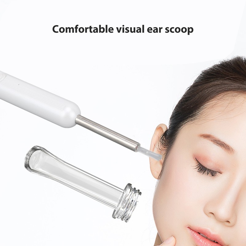 Ear Wax Removal Camera Remover Tool Kit Light Emitting Visible