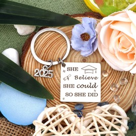 Graduation Gifts for Her Him, Inspirational Gifts for Women, Graduation Keyring, Class of 2025 Student Graduation Gifts, Graduation Presents, School Leavers Gifts, Graduation Gift for Daughter Friends