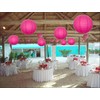 A Liittle Tree -12 PCs Round Paper Lanterns Wedding Party