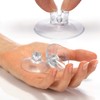 Com-Four® decorative suction cup holders for fairy lights and decoration