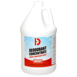 Big D 1213 Deodorant Concentrate, Cherry Fragrance, 1 Gallon (Pack of 4) - Add to Any Cleaning Solution - Ideal for use in Hotels, Food Service, Health Care, Schools and institutions