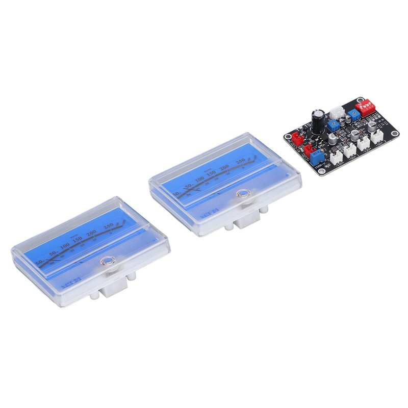VU Meter Easy Operation ABS Adjustable Backlit Widely Used VU