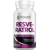 Nowek Resveratrol 60 Cápsulas Suplemento Alimenticio Ingredientes Naturales 3 Frascos