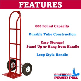 American Power Pull 3400-1 Hand Truck, Red