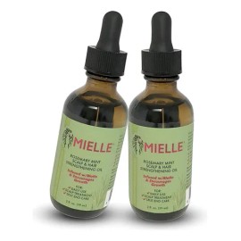 2 Mielle Organics Aceite Fortalecedor Cuero Cabelludo 59ml