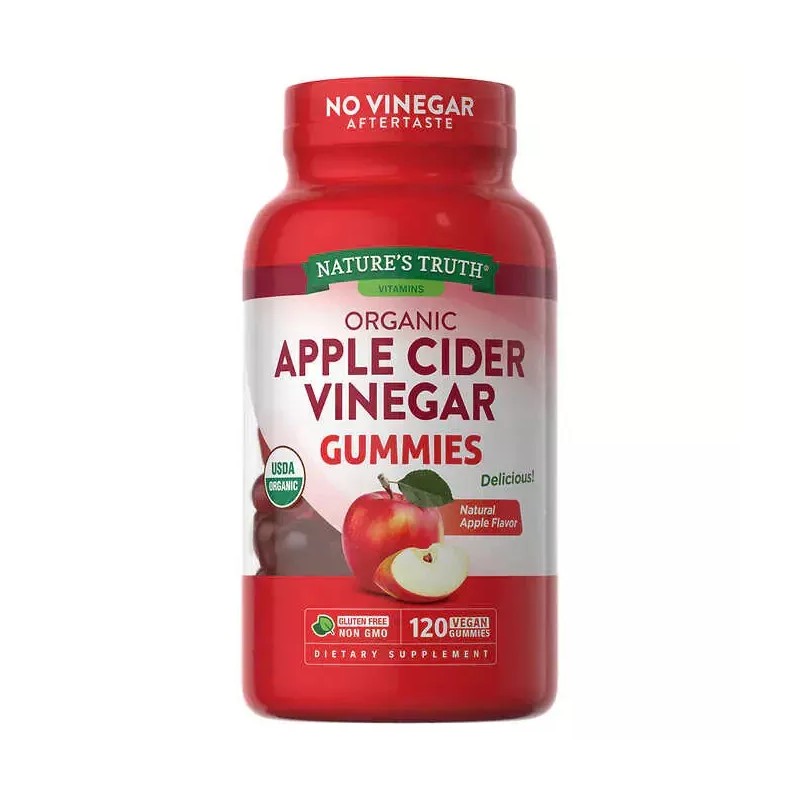 Nature's Truth USDA Organic Apple Cider Vinegar 500 mg., 120