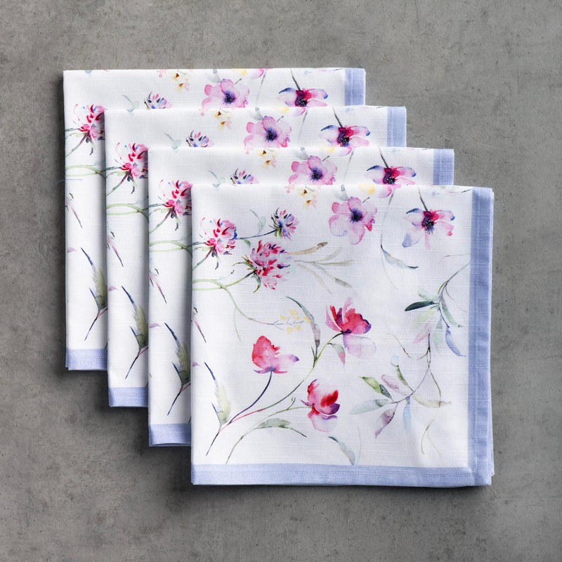 Maison d' Hermine Cloth Napkin 100% Cotton (45cm x 45cm)