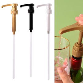 Syrup Pumps, Coffee Syrup Pump Dispenser, 8ml-10ml Syrup Portion Pump, Reusable Syrup Pump for Flavorings Bottles, Coffee Syrup Dispenser Pumps