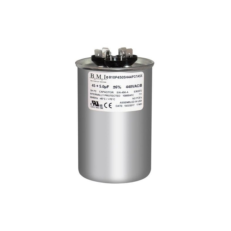 Lennox 100335-12 - 45 + 5 uf MFD 440 Volt