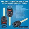 USA-Made Honda Key Fob Shell | Crack-Resistant & Durable |