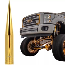 VMS SHORT 6 INCH SPIKE GOLD ANTENNA FOR FORD F150 F250 F350 RAPTOR EXCURSION