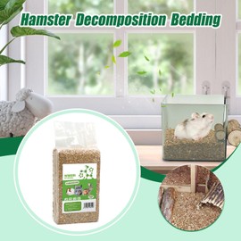 Hamster Sand | Natural Odor Control Animal Bedding | Sand & Substrate for Gerbil Hedgehog Chicken Bird Cage Indoor Outdoor Ferrets