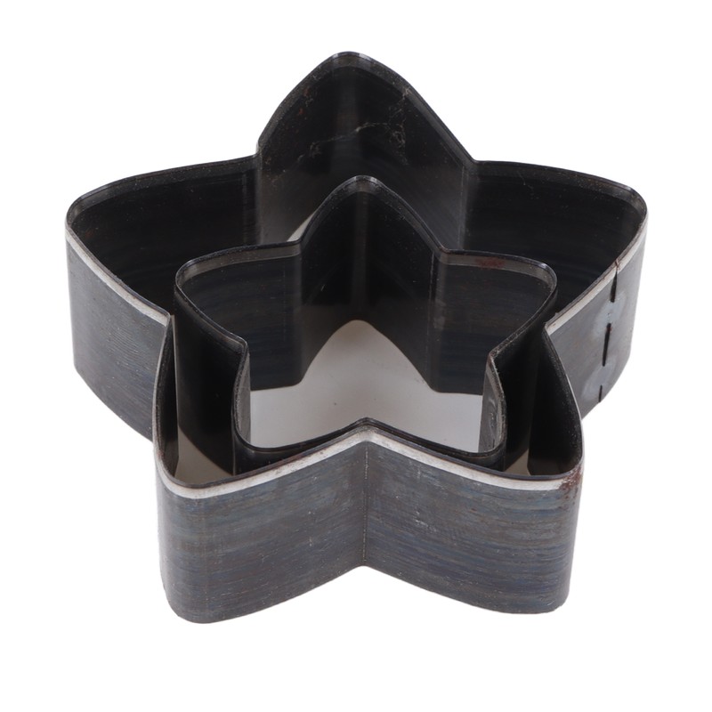 2Pcs Leather Cutting Die Star Shape Punch Cutter Craft Mould