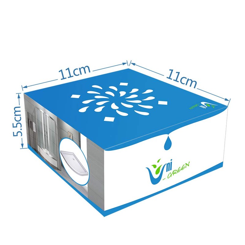 4-1/4 Shower Base Drain No Caulk, Matte Black, fits 2"