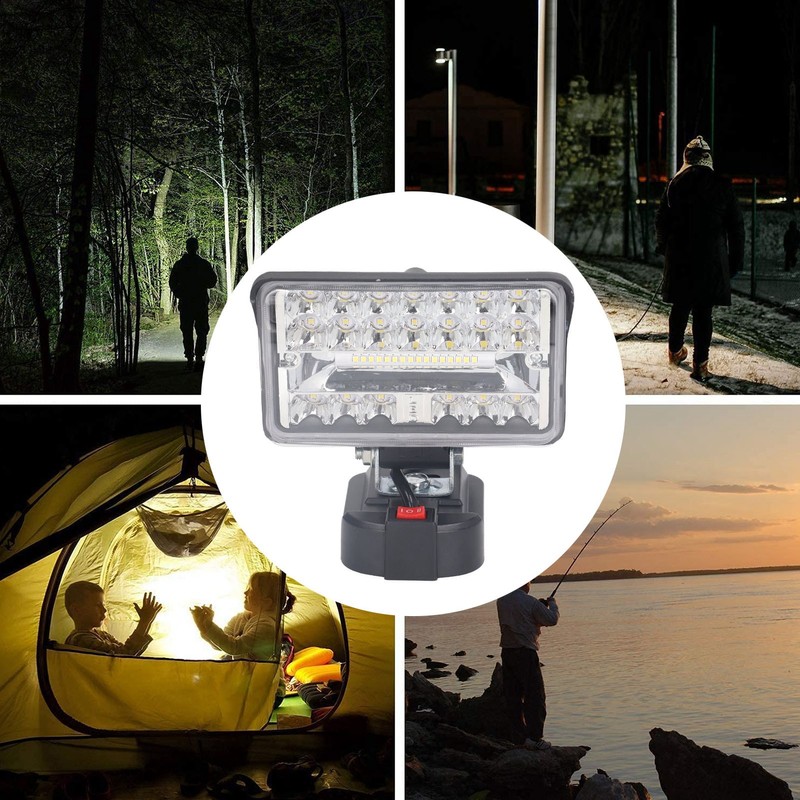 LED Work Light 4in 108W 5600LM High Brightness Flame Retardant