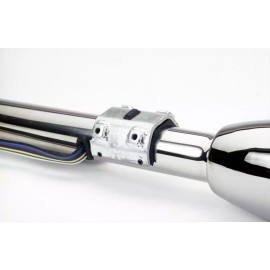 Flaming River Steering Column Mount Steel Natural 2.375" Diameter GM Style Each