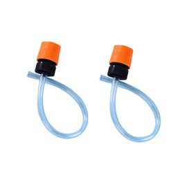 NentMent 2 Pack Cordless Pressure Washer Bottle Cap Connector Foam Cannon Adapter with Absorption Hose for Rechargeable Battery Power Washers Portable Car Washing Gun Electric Power Cleaner Sprayer