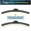 Windshield Wiper Blades 26" + 19" Blade for Replacement Car