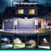 MEIKEE 100W Motion Sensor Lights Outdoor, 9600lm 6500K LED Sensor