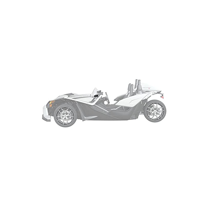 Polaris 2881817-266 Gloss Black Rim and Mirror Decal Kit 2015-2019