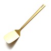 Gold Spatulas, Berglander Solid Turner Titanium Gold Plating,Barbecue Spatulas, Metal