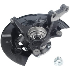 DOSKJOK Steering Knuckle Wheel Hub Bearing Assembly Front Left Driver Compatible with Camry Hybrid SE L4 2.5L 2014-2017 SE 2012-2014 XSE 2015-2017 V6 3.5L 686-255