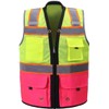 SHINE BRIGHT SV544PK | Premium Surveyor's High Visibility Safety Vest