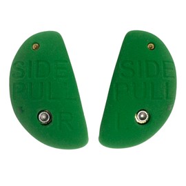 Atomik Climbing Holds Educational Sidepulls in Green