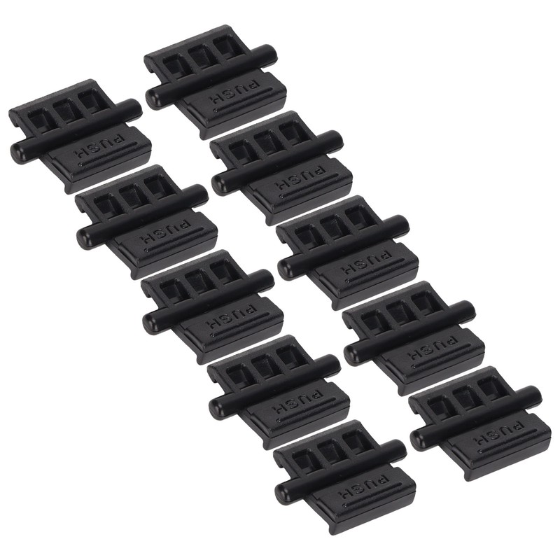 10pcs Walkie Talkie Push Button Battery Lock Hold for Baofeng