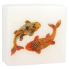 Tropical Vacation Scented Glycerin Soap with Koi Fish Design