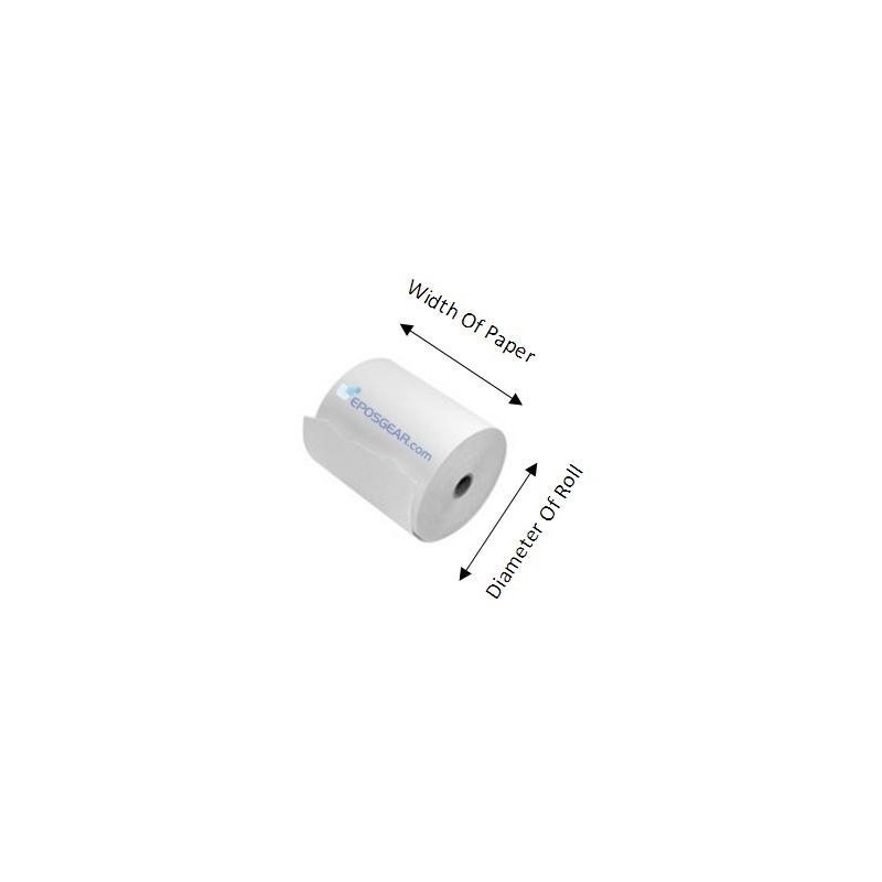 EPOSGEAR® (20 Rolls) 57mm x 30mm 57x30 Thermal Paper Till