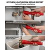 HDWY 8 in 1 Multifunctional Sink Wrench, Faucet and Sink