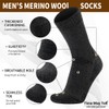 Time May Tell Mens and Womens Merino Wool Hiking Cushioning