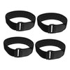 FOMIYES 4pcs Elastic Ankle Straps with Hook and Loop Closure